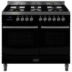 Britannia RC-10TG-DE Delphi Dual Fuel Range Cooker Black